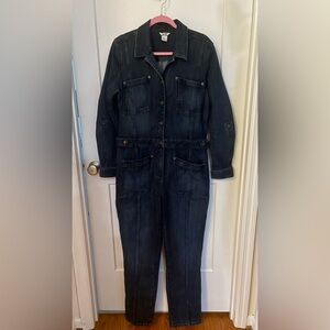 Women's Double Flex Work Denim Coveralls